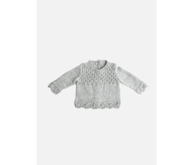Patron tricot gratuit Brassière bord ajouré