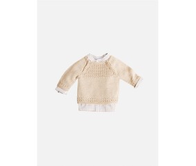 Patron tricot gratuit Brassière boutonnée devant