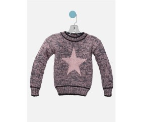 Patron tricot Pull motif étoile - Bergère de France