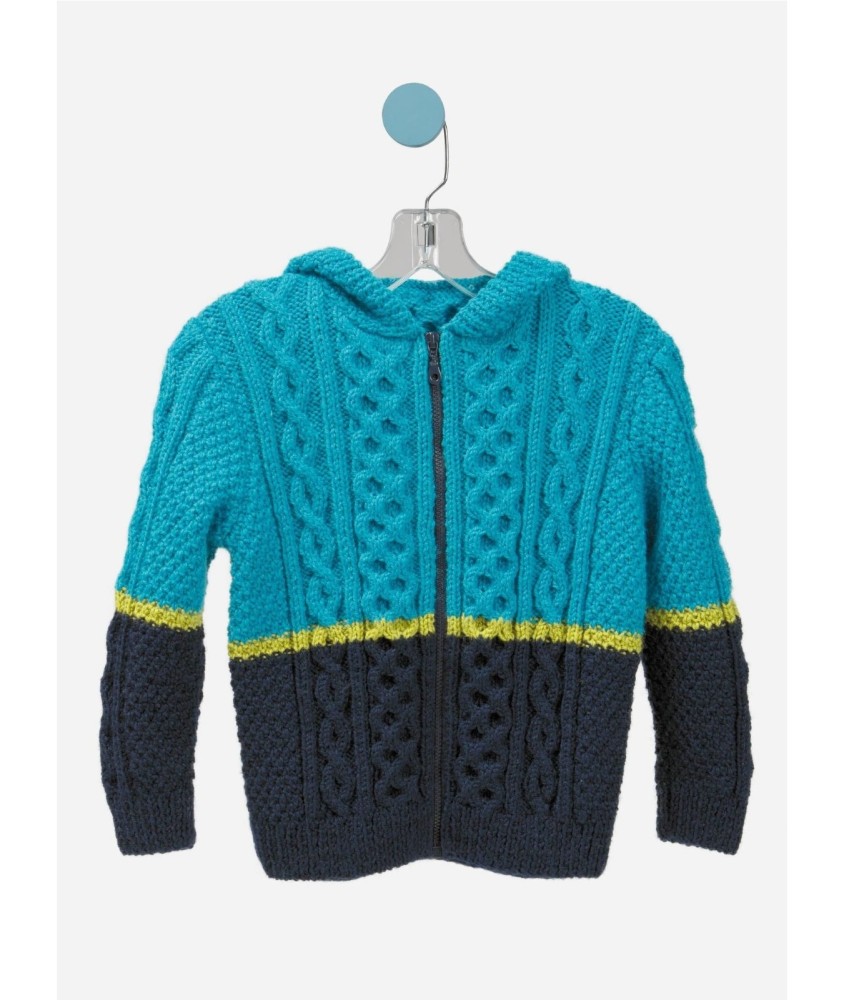 Patron tricot Blouson à capuche - Bergère de France