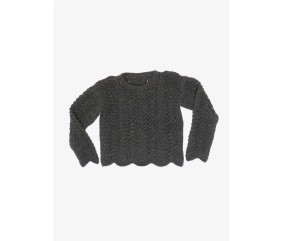 Patron tricot Pull ajouré - Bergère de France