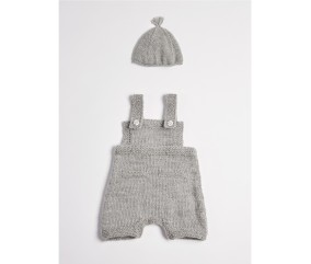 Patron tricot Salopette et Bonnet - Bergère de France