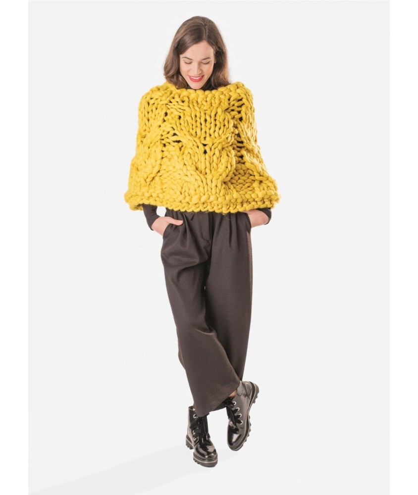 Patron tricot Mini Cape - Bergère de France