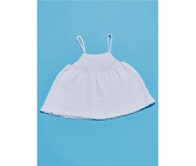 Patron tricot Robe à Bretelles - Bergère de France
