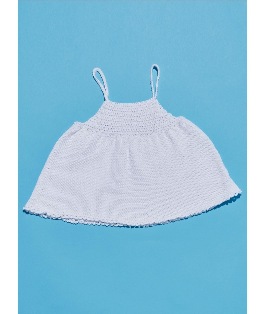 Patron tricot Robe à Bretelles - Bergère de France