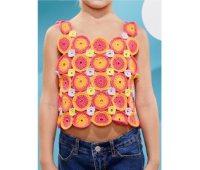 Patron crochet Top au Crochet - Bergère de France