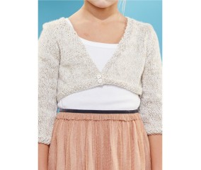 Patron tricot Boléro - Bergère de France