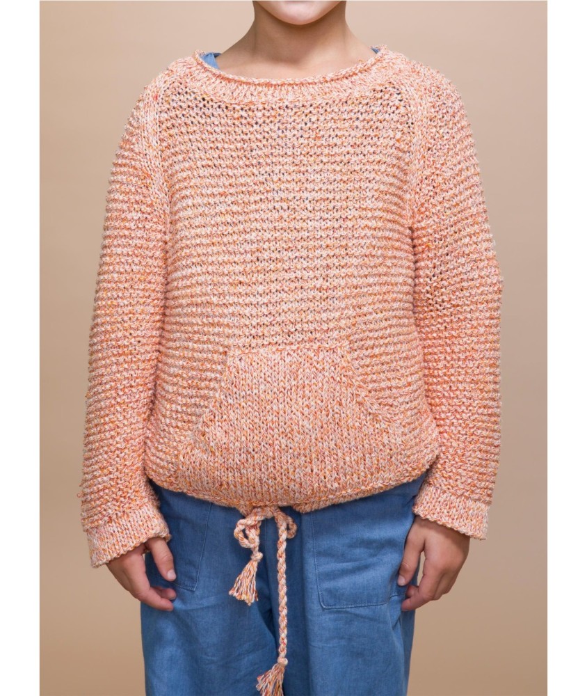 Patron tricot Pull Raglan à Poche - Bergère de France