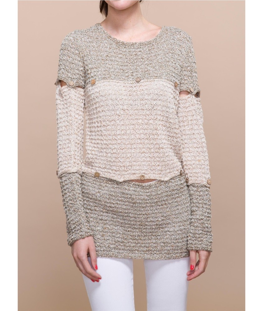 Patron tricot Pull Modulable - Bergère de France