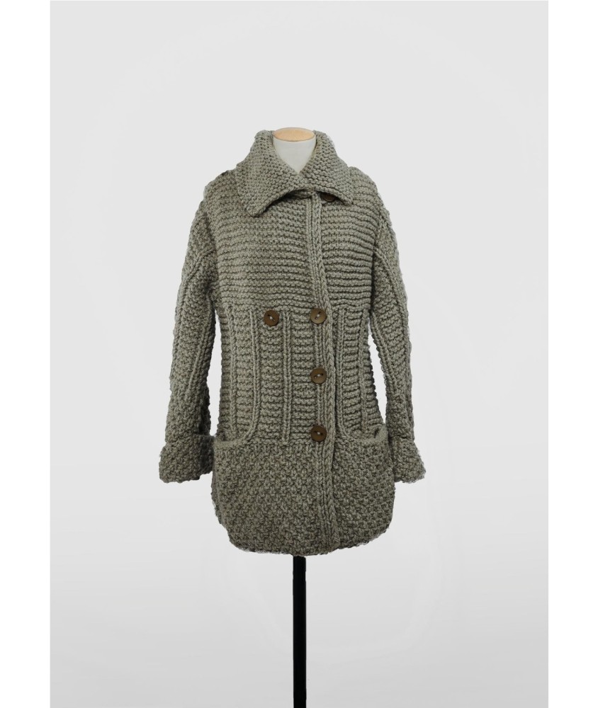 Patron tricot Veste Caban - Bergère de France