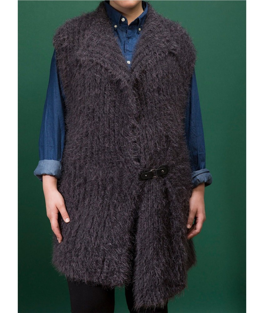 Patron tricot Gilet Sans Manches - Bergère de France