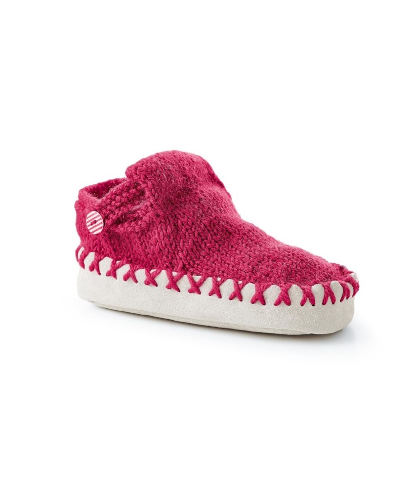 Patron tricot Chaussons à Brides - Bergère de France