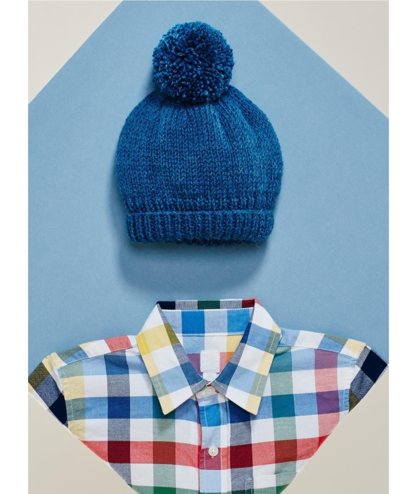 Patron tricot Bonnet à Pompon - Bergère de France