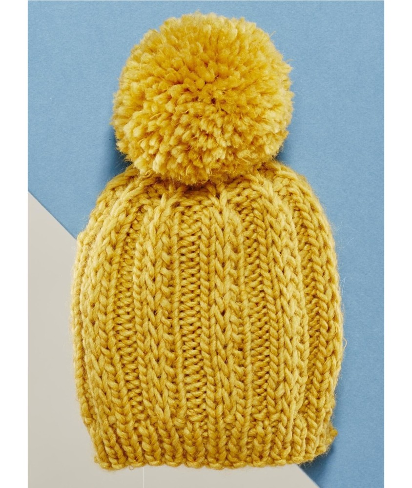 Patron tricot Bonnet à Pompon - Bergère de France