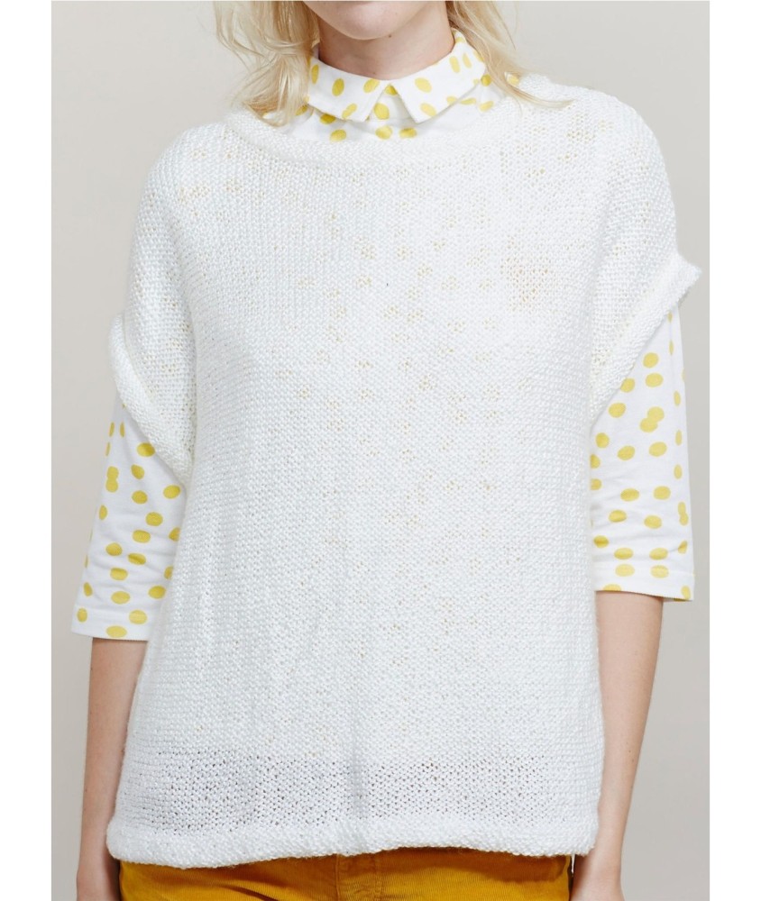 Patron tricot Pull Sans Manches - Bergère de France