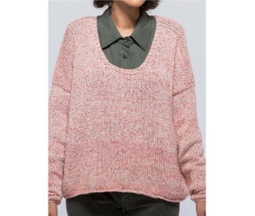 E-MODELE FEMME - PULL ENCOLURE LARGE - BERGÈRE DE FRANCE