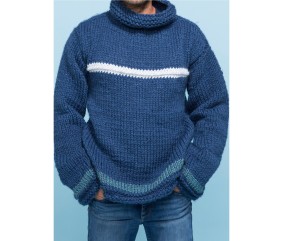 E-MODELE HOMME - PULL HOMME COL MONTANT - BERGÈRE DE FRANCE