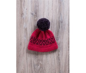 E-MODELE ENFANT - BONNET JACQUARD - BERGÈRE DE FRANCE