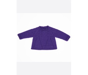 E-MODELE BÉBÉ - PULL AJOURÉ - BERGÈRE DE FRANCE