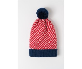 E-MODELE ENFANT - BONNET GÉOMÉTRIQUE - BERGÈRE DE FRANCE