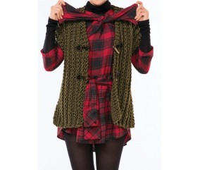 E-MODELE FEMME - GILET SANS MANCHES - BERGÈRE DE FRANCE