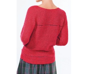 E-MODELE FEMME - PULL COL BÂTEAU - BERGÈRE DE FRANCE