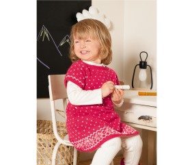 E-MODELE BÉBÉ - ROBE JACQUARD - BERGÈRE DE FRANCE