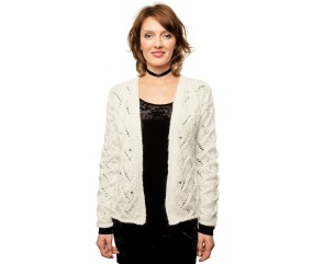 E-MODELE FEMME - GILET AJOURÉ - BERGÈRE DE FRANCE