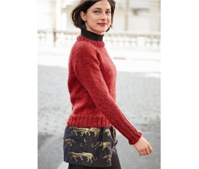 E-MODELE FEMME - PULL COL ROND VERSION LUMINEUSE - BERGÈRE DE FRANCE