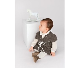E-MODELE BÉBÉ - ROBE AJOURÉE - BERGÈRE DE FRANCE