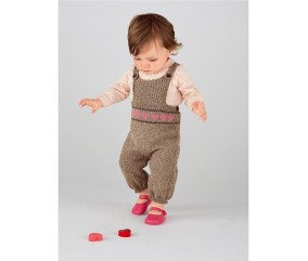 E-MODELE BÉBÉ - SALOPETTE JACQUARD - BERGÈRE DE FRANCE