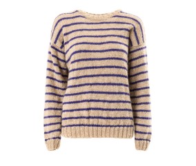 E-MODELE FEMME - PULL MARIN COL ROND CHARLIE - BERGÈRE DE FRANCE