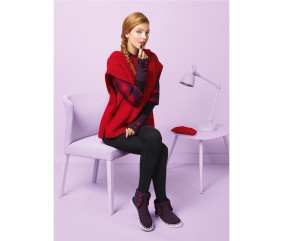 E-MODELE FEMME - LE PONCHO À CAPUCHE IVANO - BERGÈRE DE FRANCE