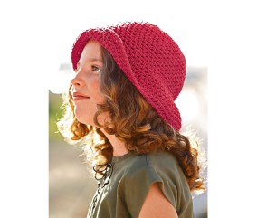 E-MODELE ENFANT - CHAPEAU AU CROCHET STELLA - BERGÈRE DE FRANCE