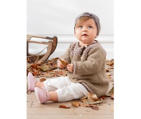 E-MODELE BÉBÉ - ROBE MANCHES LONGUES CIANA - BERGÈRE DE FRANCE