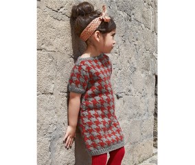 E-MODELE FILLE - ROBE MANCHES COURTES JULYA - BERGÈRE DE FRANCE