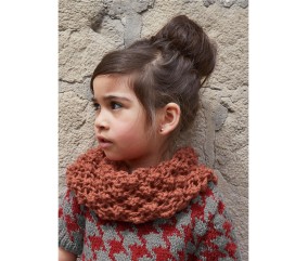 E-MODELE ENFANT - SNOOD AJOURÉ CHRISTA - BERGÈRE DE FRANCE