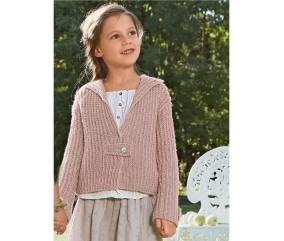E-MODELE ENFANT - VESTE MANCHES LONGUES CHERLEY - BERGÈRE DE FRANCE