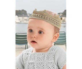 E-MODELE BÉBÉ - COURONNE SABIA - BERGÈRE DE FRANCE