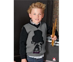 E-MODELE ENFANT - PULL BOBY - BERGÈRE DE FRANCE