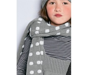 E-MODELE ENFANT - BONNET ET ÉCHARPE ALIZON - BERGÈRE DE FRANCE