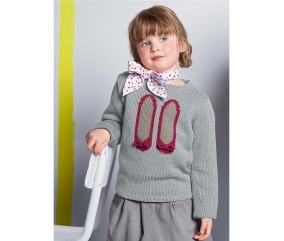 E-MODELE ENFANT - PULL JACQUARD ARIANE - BERGÈRE DE FRANCE