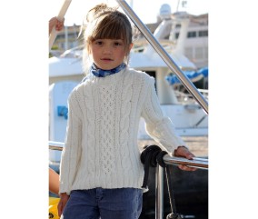 E-MODELE ENFANT - PULL RAS DE COU SIRINE - BERGÈRE DE FRANCE
