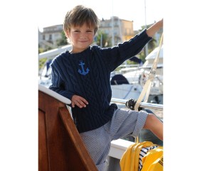 E-MODELE ENFANT - PULL RAS DE COU STAN - BERGÈRE DE FRANCE