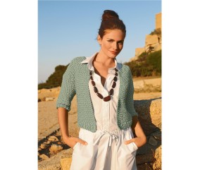 E-MODELE FEMME - GILET COURT CHAMA - BERGÈRE DE FRANCE