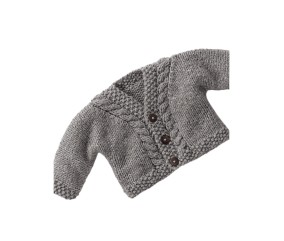 E-MODELE BÉBÉ - GILET COLAS - BERGÈRE DE FRANCE