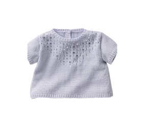 E-MODELE BÉBÉ - BRASSIÈRE/PULL CHAYA - BERGÈRE DE FRANCE