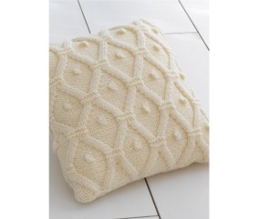 E-MODELE DÉCO - COUSSIN ÉCRU AGATHE - BERGÈRE DE FRANCE
