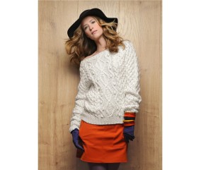 E-MODELE FEMME - PULL COL ROND PAULA - BERGÈRE DE FRANCE