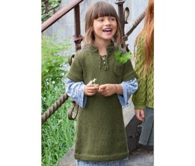 E-MODELE FILLE - ROBE MANCHES COURTES BÉLINDA - BERGÈRE DE FRANCE